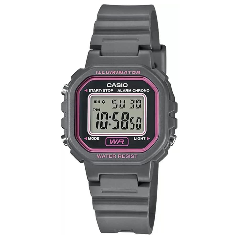 Casio Chippkashi LA-20WH-8A Цифровые часы Серый Розовый для Женщин Девочек Детей