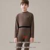 Unisex Kids Acrylic Blend Thermal Underwear Set