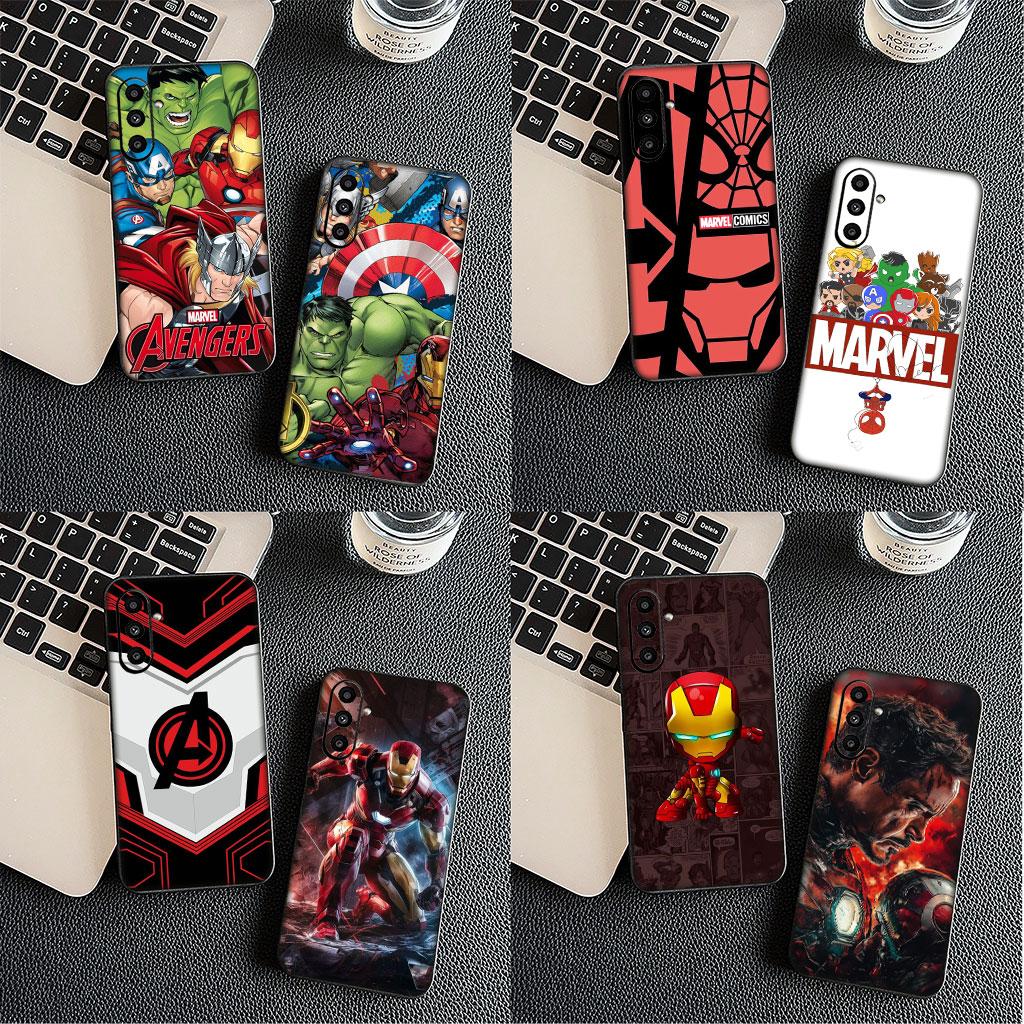 Чехол для телефона Marvel Герой Железный Человек для Samsung Galaxy S22 S21 S20 Fe Ultra S9 Plus + A13 A22 M21 M31 M55 M15