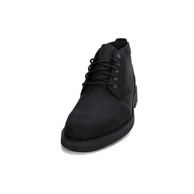 Timberland Водонепроницаемые ботинки-чукка Crestfield 'Черная полнозернистая кожа' A43DC015
