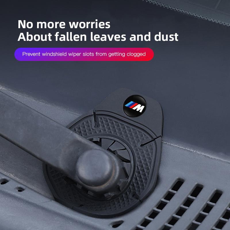 BBIH8 2026New Car Windshield Wiper Hole Protective Cover Decoration Keychain For BMW X1 X2 X3 X5 X4 X6 X7 iX3 F20 F10 F07 E70 E46 E90