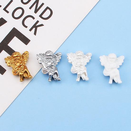 10 шт., трехмерный невыцветающий ангельский блеск для ногтей, сделай сам, блестящий визуальный эффект, реалистичный ангел, украшение для ногтей, принадлежности для ногтей