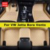 DOODRYER Custom Car Floor Mats For VW Jetta Bora Vento Auto Carpets Foot Coche Accessorie