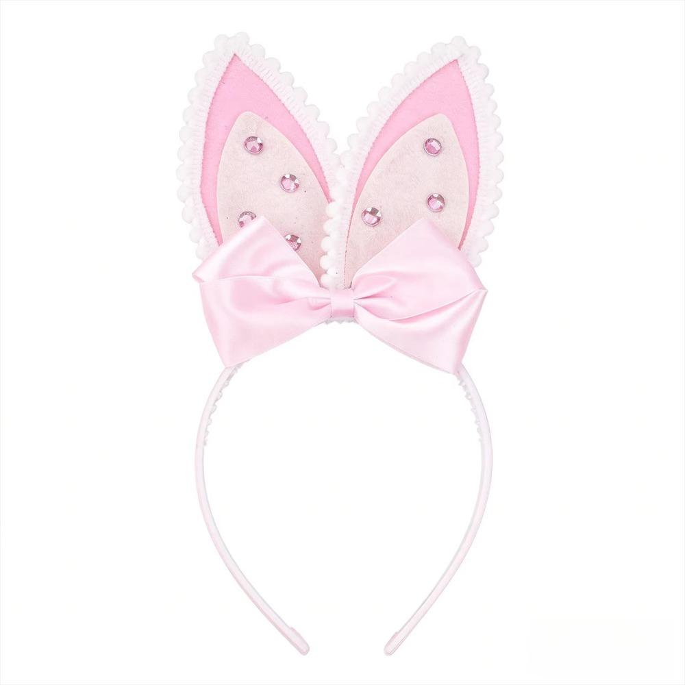 Long Ears Bunny Ear Headband Plush Rabbit Ear Hair Hoop Bunny Head Wear Birthday Party