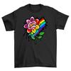 'Pride_92 Blooming Beauty'' Unisex T-shirt, Funny Design, 100% Cotton, Vibrant Fl