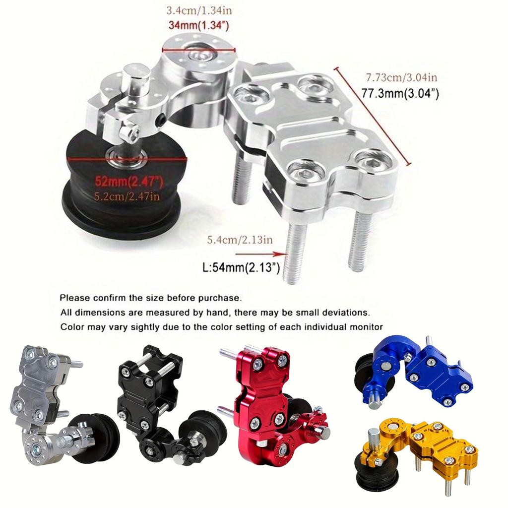 Universal Motorcycle Aluminum Chain Tensioner Brand Chain Adjuster Bolt New Adjuster Chain Tensioner Roller for Motorcycle