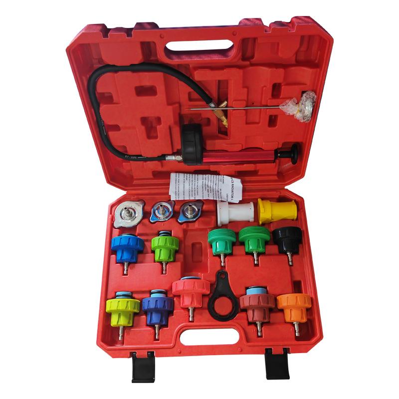 Детектор утечек в системе охлаждения автомобиля и набор инструментов для замены (14/28/34 шт.)