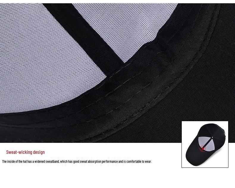 Унисекс Дышащая Солнцезащитная Шляпа: Весенне-летняя бейсболка для мужчин и женщин, идеально подходит для спорта, путешествий и рыбалки.