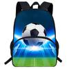 Kids School Backpack Elementary Students - Large Capacity Ergonomic Design Cartoon Print Oxford Fabric