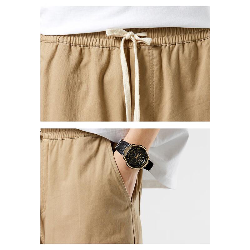 JEEP SPIRIT Men's Casual High Street Straight-Leg Cargo Pants