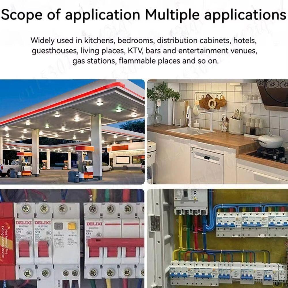 Self-Activating Fire Suppression Device Automatic Fire Sticker Vehicle Electrical Circuits