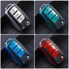Leather Car Key Case Keys Full Cover Protection Shell Bag for VW Volkswagen Polo Tiguan Passat Golf Jetta Lavida Skoda Octavia