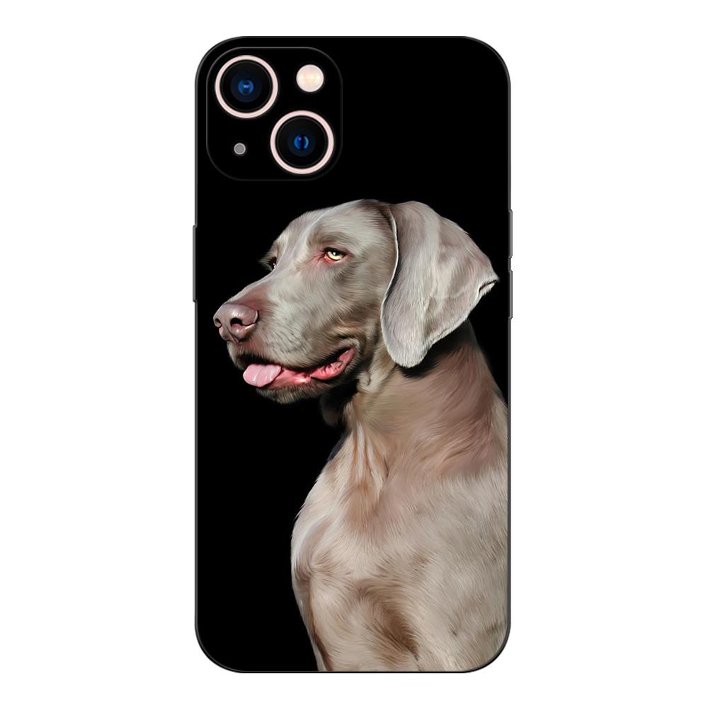 Черный ТПУ чехол для Samsung Galaxy F23 M12 M22 M23 M32 4G M52 5G M30S M21 веймаранер