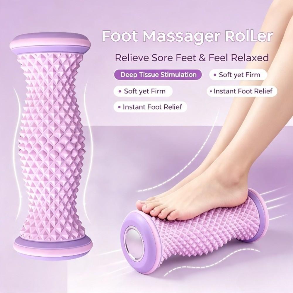 Acupressure Yoga Massage Ball Calf Shaping Plantar Fascia Roller for Sore Feet Relief