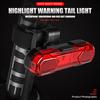 Bicycle Light Bicycle Accessories Waterproof LED Bike Light USB Rechargeable Bicycle Tail Safety Warning Light
