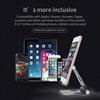 Портативная подставка-держатель для телефона из алюминиевого сплава для iPhone 15 14 13 12 Samsung Xiaomi Huawei Планшетный стенд Android Настольная подставка для телефона