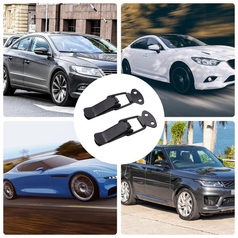 1 пара Крюк-защелка безопасности бампера автомобиля Зажим-защелка капота автомобиля Грузовика Замок-защелка Комплект для гоночного автомобиля Быстросъемные крепления Автоаксессуары