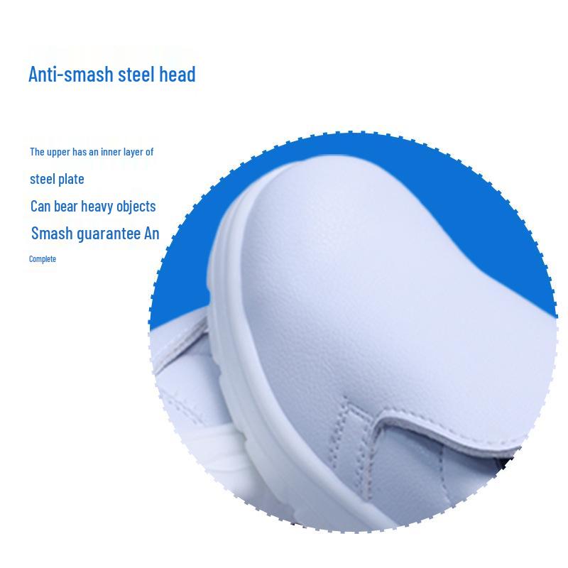 Дышащие защитные ботинки с металлическим подноском и антистатическими свойствами: Ударопрочный и устойчивый к проколам