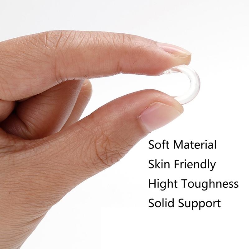 8 Pieces Invisible Ring Size Adjusters Invisible Clip Guard Resizer Clear Guard Ring Sizer Fit for Man Woman Loose Ring