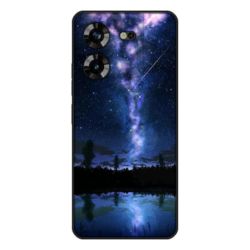 Для Tecno Pova 5 Neo 3 Pova5 Neo3 чехол Мягкая силиконовая задняя крышка чехол для телефона с рисунком Звездное небо