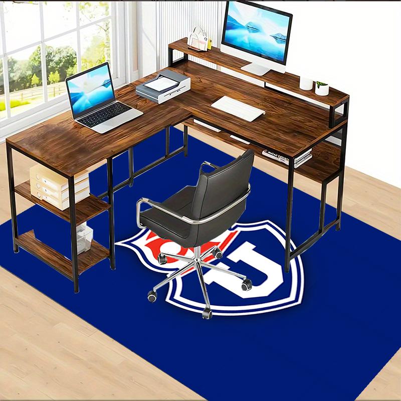 Universidad Los de Abajo Polyester Carpet, Soft Indoor Mat for Office Chair, Living Room, Computer Desk - Decorative Home Office Rug Design