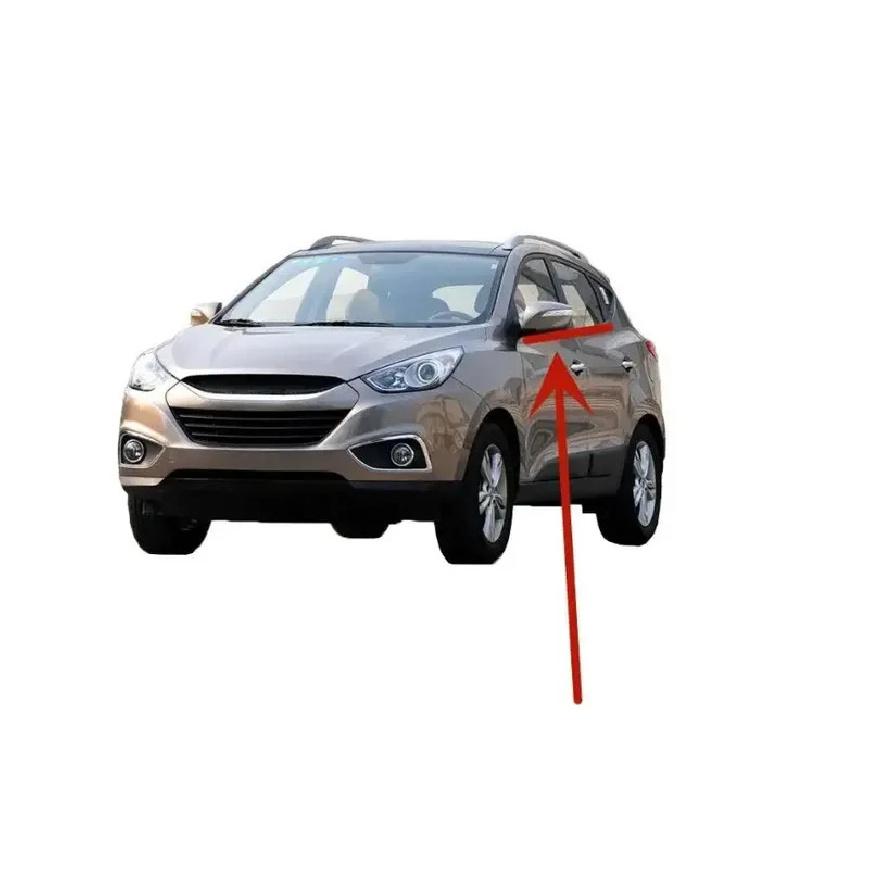 4 шт. Черные резиновые уплотнители для наружных оконных стекол Hyundai IX35 82210-2S000 2010-2015 95см 93см Уплотнитель для Tucson LM 2-го