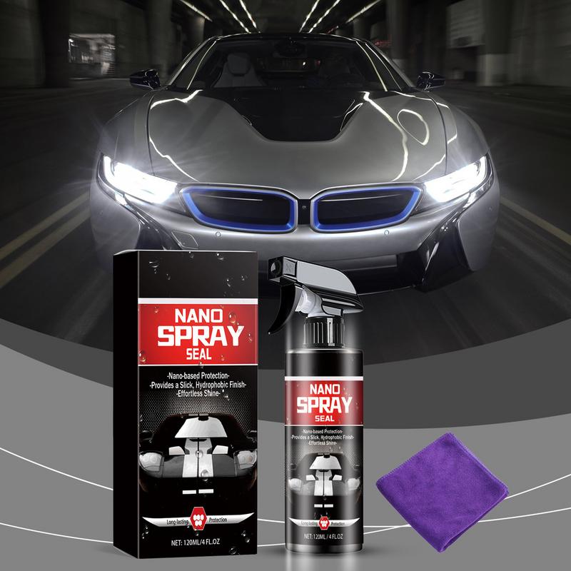 Coating Agent Spray Ceramic Car Auto Detailing Kit Quick Car Coating Wax With Towel Coating Spray For Auto Car Detail Glass