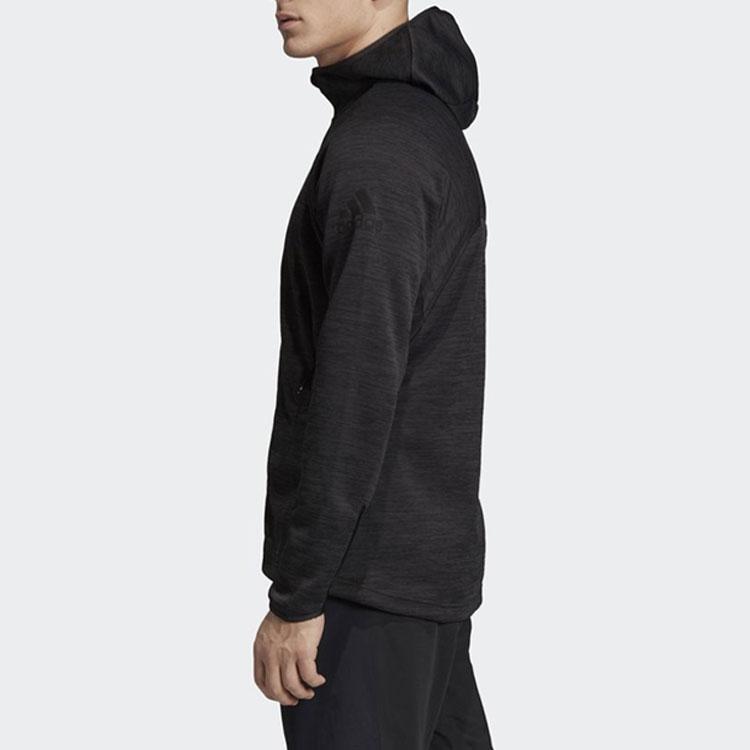 Adidas Удобная дышащая повседневная спортивная куртка с капюшоном, мужские куртки черного цвета DM4377