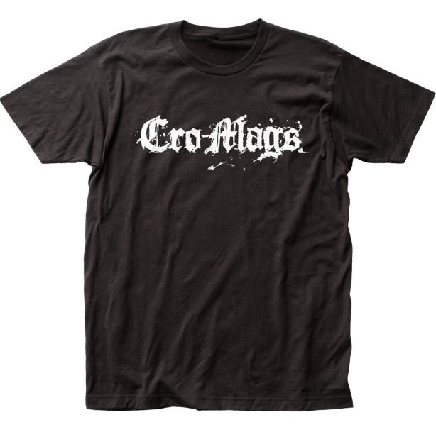 Мужская футболка с логотипом Cro-Mags Рок-н-ролл Музыка Классическая Хардкор Панк Группа Футболка