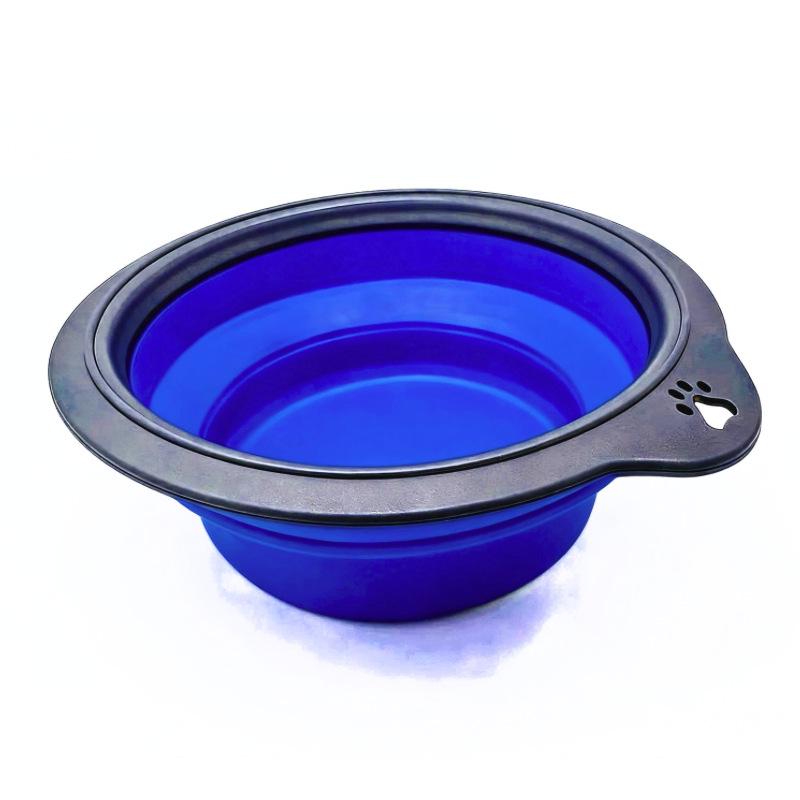 Portable Folding Pet Bowl: Multi-Functional Dog Travel Bowl for Outdoor Walking, Feeding, and Hydration