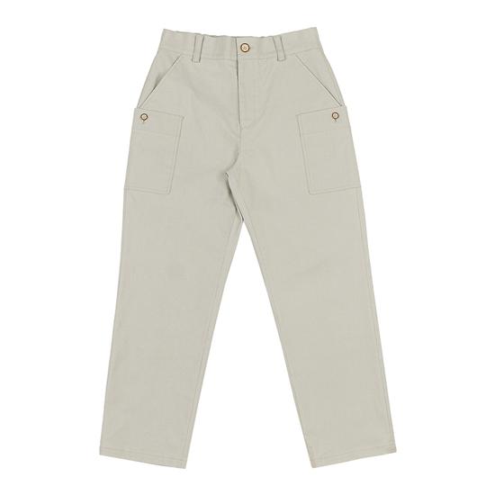 Out Pocket Straight Fit E-BAND Pants CXS24SWPT206 BEI