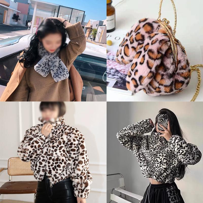 0.5/1/2 Yards 10mm Imitation Rabbit Zebra Stripes Faux Fur Fabric for Sewing Winter Coats Scarf Blankets Handmade DIY Fabrics