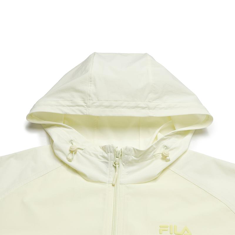 Fila Фитнес Мода Простая Спортивная Тренировочная Повседневная Универсальная Удобная Свободная С капюшоном Тканая Куртка Женские куртки Jade A51W621703FYE