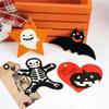 12pcs Vintage Halloween Packing Tags DIY Pendant Tag Halloween Paper Hanging Tag  Home