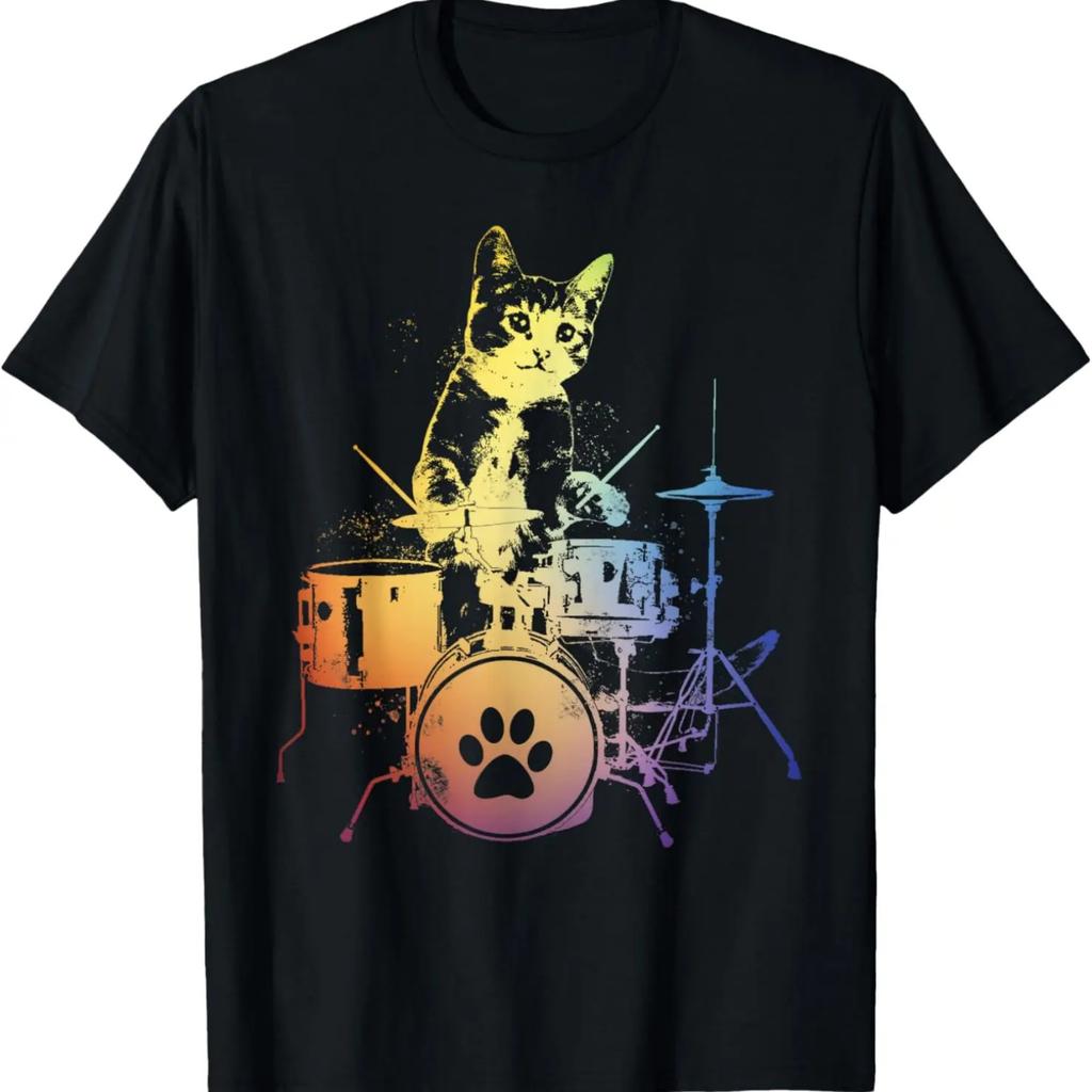 Drummer Dog Owner Drumming Drums Percussionist I Pet My Dog T-Shirt