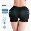 Women Safety Underwear Mid-rise Solid Color Fake Ass Design Bottom Shorts Tight Fit High Elasticity Hip Enhancing Underwear