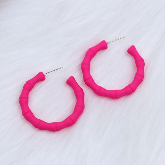 1 пара женских одинарных сережек-кольца, модные милые стильные акриловые круглые серьги ярких цветов, праздничное платье, украшения для ушей, аксессуары на день рождения