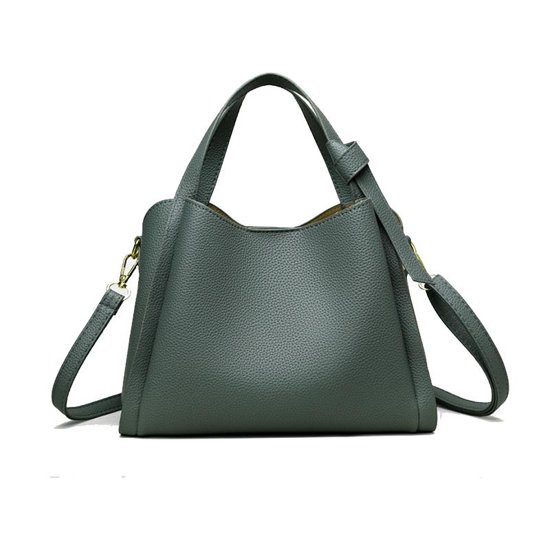 Женская сумка-ведро из искусственной кожи, женская модная сумка-тоут, повседневная сумка через плечо, сумка для поездок на работу, дорожная сумка, кошелек