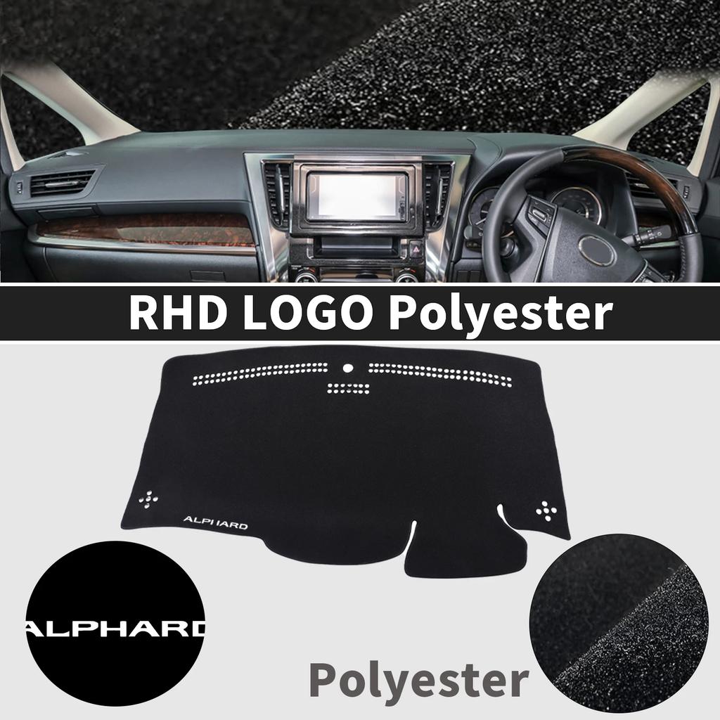 Подходит для Toyota Alphard Vellfire 30 AH30 2015- RHD Коврик на панель приборов Чехол на приборную панель Защитный коврик Аксессуары DashMat Солнцезащитный козырек