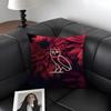 DDrake OvO OWL Brand Cushion Cover Natural Linen Organic Fabric DoubleSided Printing Sofa Home Decor Gift Pillow Case