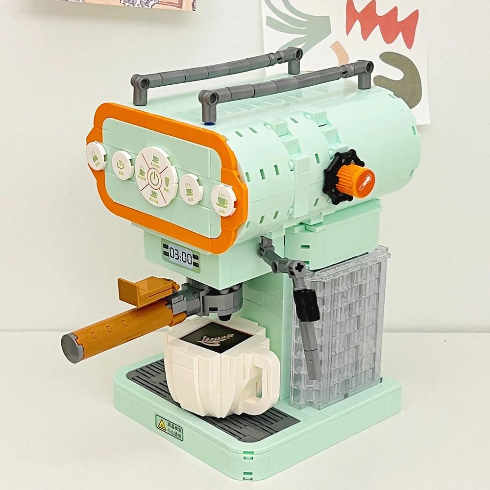 Изысканный игровой набор «Кофемашина» - Детское представление о кофемашине, Понимание кофейной культуры, Украшение для дома и офиса