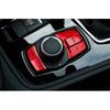 Switch Sticker Trim 2013-2018 Red Aluminum Console Button For BMW 3 4 Series GT