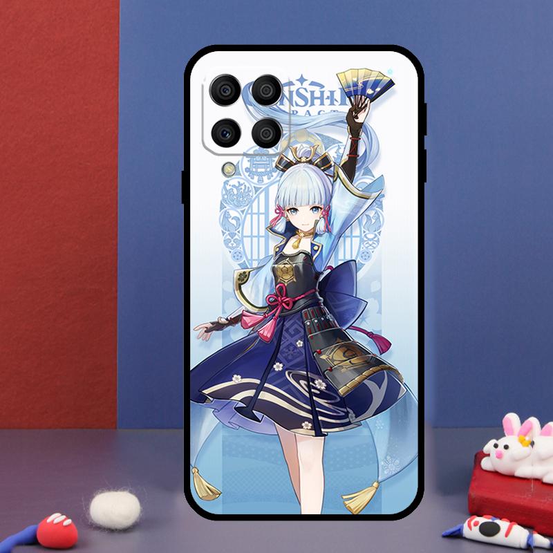Чехол для телефона Genshin Impact Kamisato Ayaka для Samsung Galaxy M14 M34 M54 M33 M13 M23 M53 M15 M55 M31 M51 M20 M30s M32 M52
