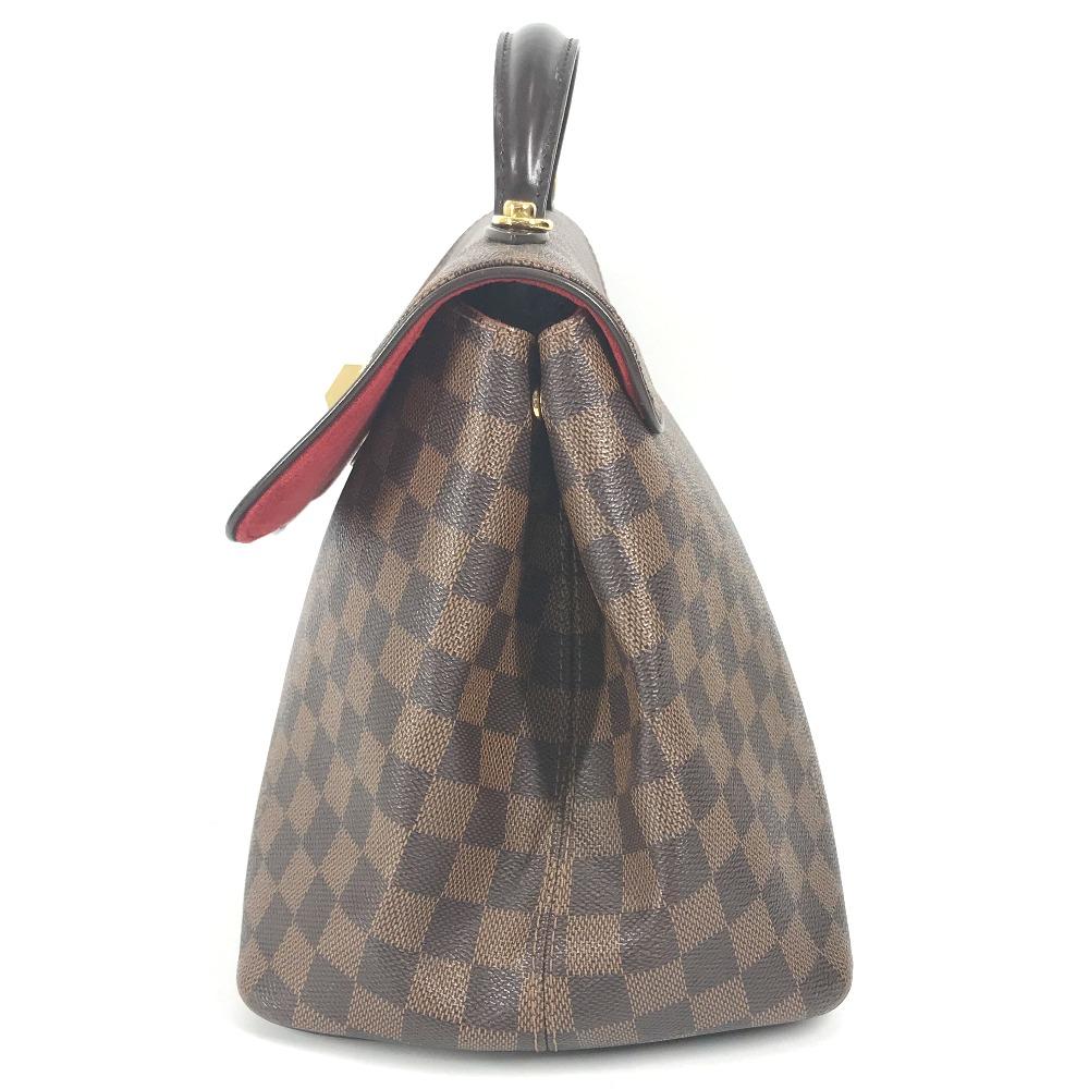 Louis Vuitton N41168 Damier Bergamo MM Bag Shoulder Bag Hand Bag Ebene Brown