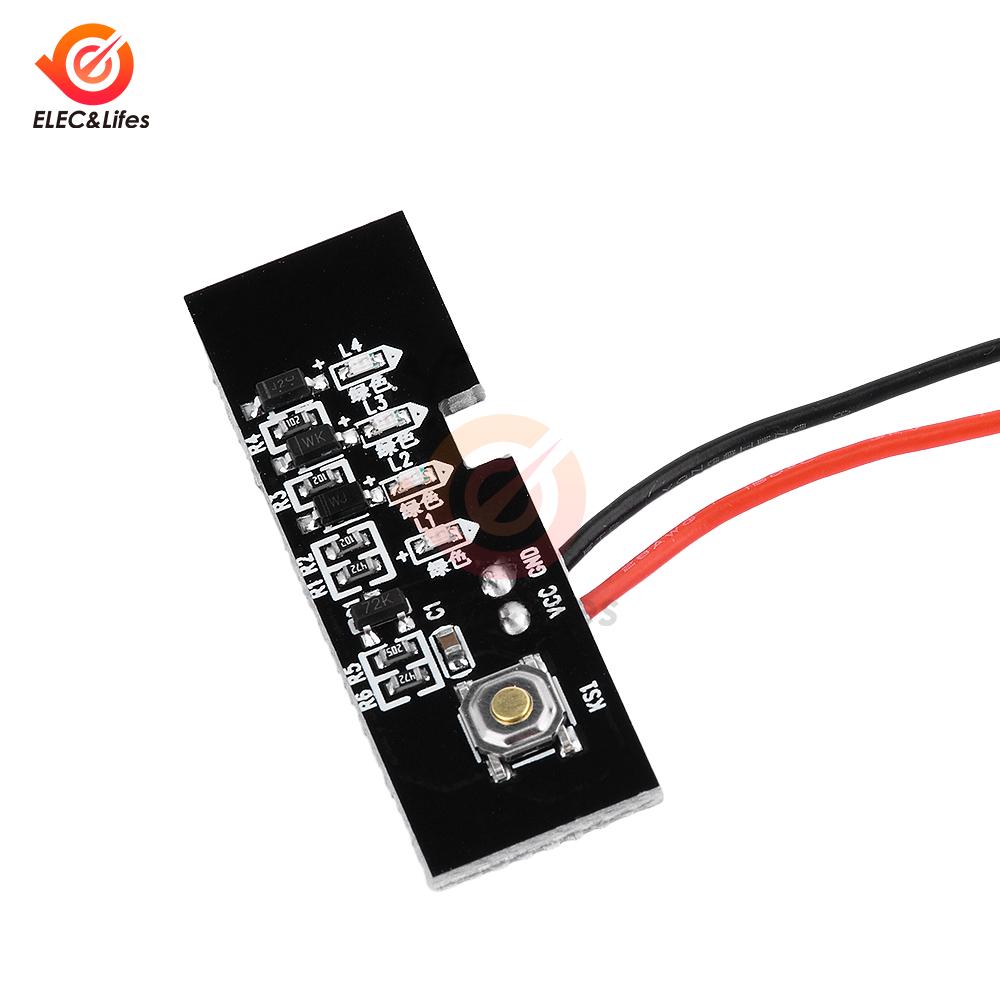 Lithium Power Level Indicator Gauge 1S 11S Real-time Battery Status Monitor For DIY Energy Storage Power Tool Battery Refit