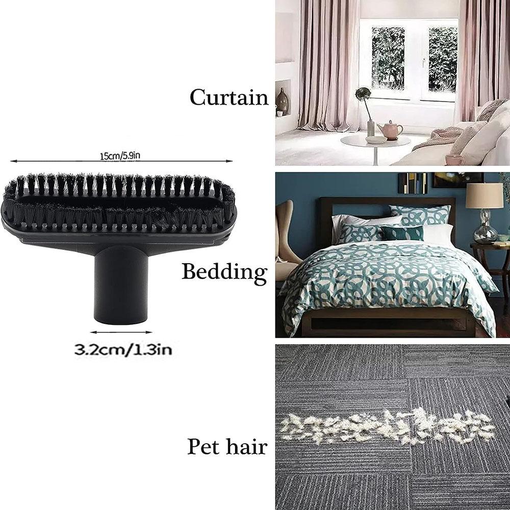 Vac Replacement 32mm Vacuum Attachments Dusty Brush & Crevice Kit Black