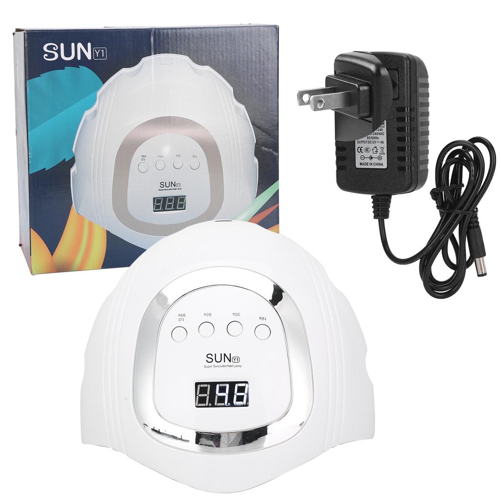 168W Nail Polish Dryer Infrared Induction UV Nail Lamp 4 Gears Nail Curing Machine