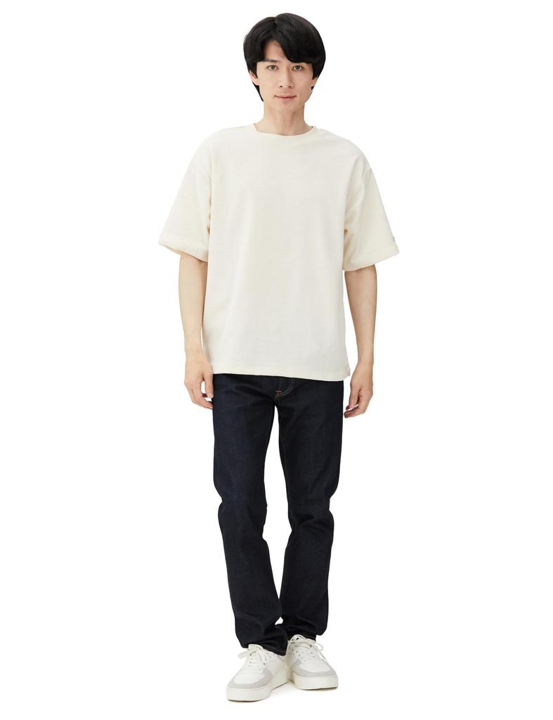 Helly Hansen HH62422 Short Sleeve Marine Pile T-Shirt, Moisture-Wicking, Quick-Drying, UV Protection, Unisex, Ivory, Size Small