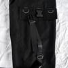Black Cargo Pants Women Chain Trousers Female Streetwear
