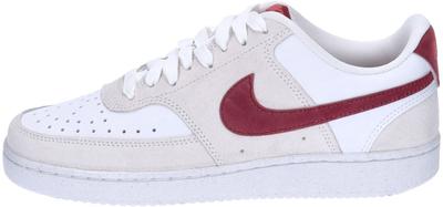 Кроссовки Court Vision Low Women (FQ7628-100) белый/адобе/драконовый красный/командный красный